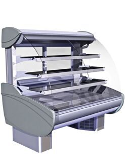 Витрины "Айс-К" +1+6 кондитерские с подтоварником вынос